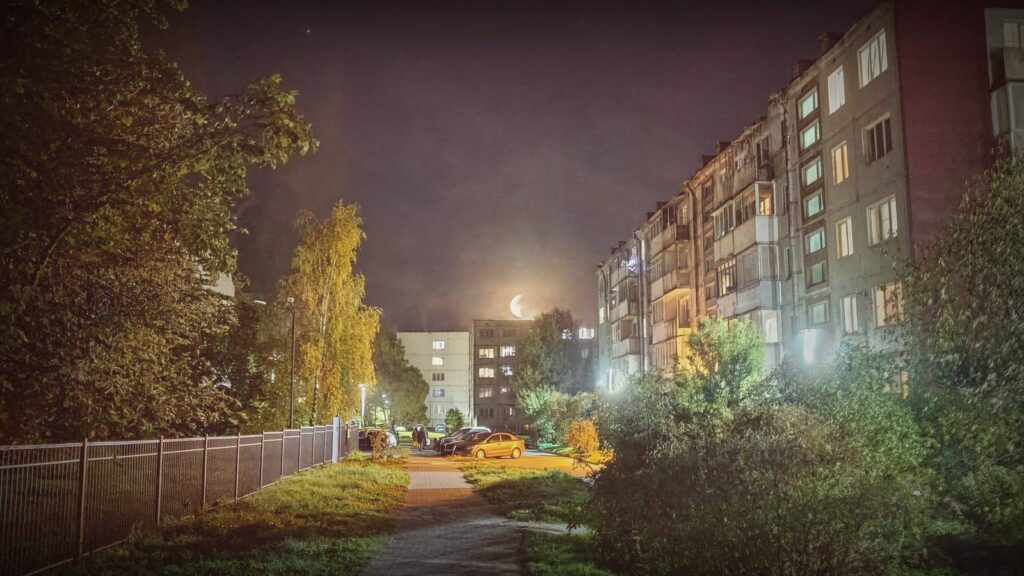 Морозовка. Октябрь. Вечер